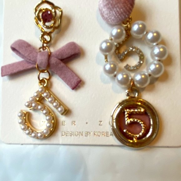 Unique Vintage Birthday Earrings. NEW - Picture 6 of 8